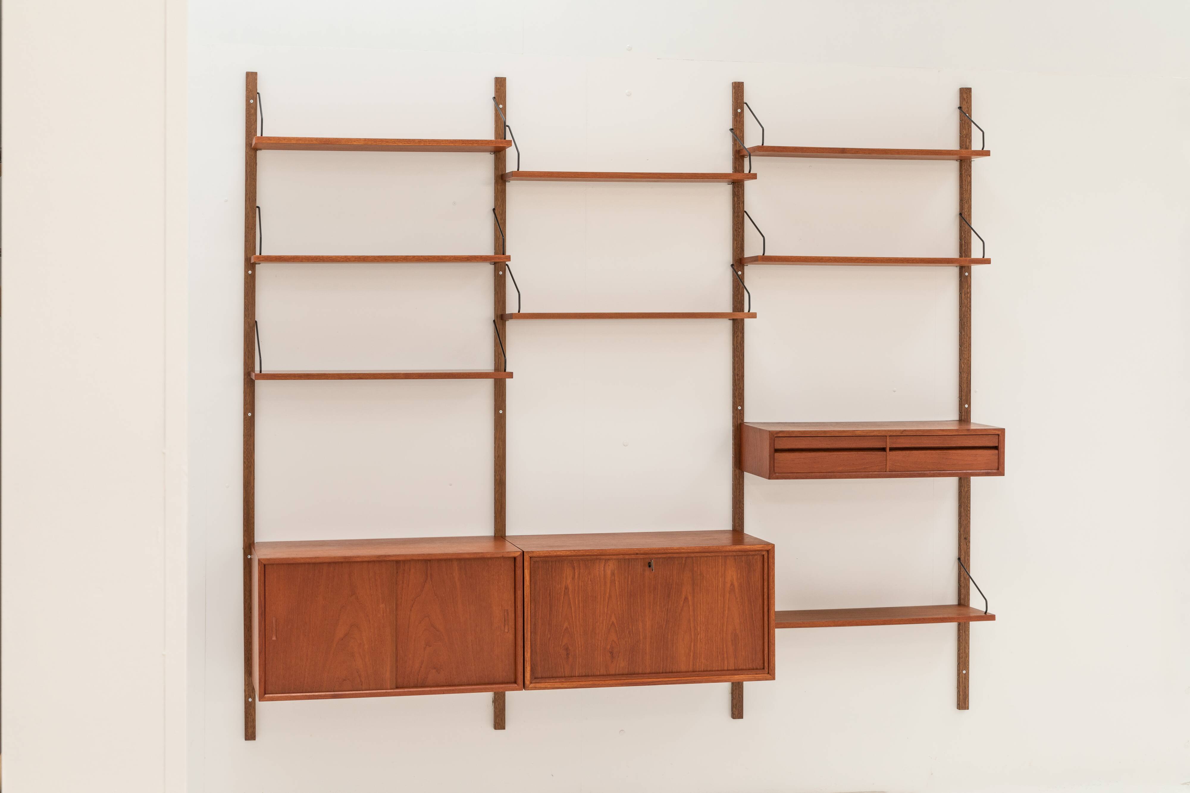 3-column wall unit by Poul Cadovius