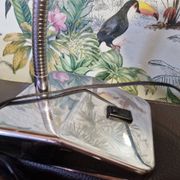 Vintage desk lamp in chrome metal