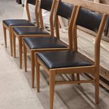4 vintage Scandinavian chairs