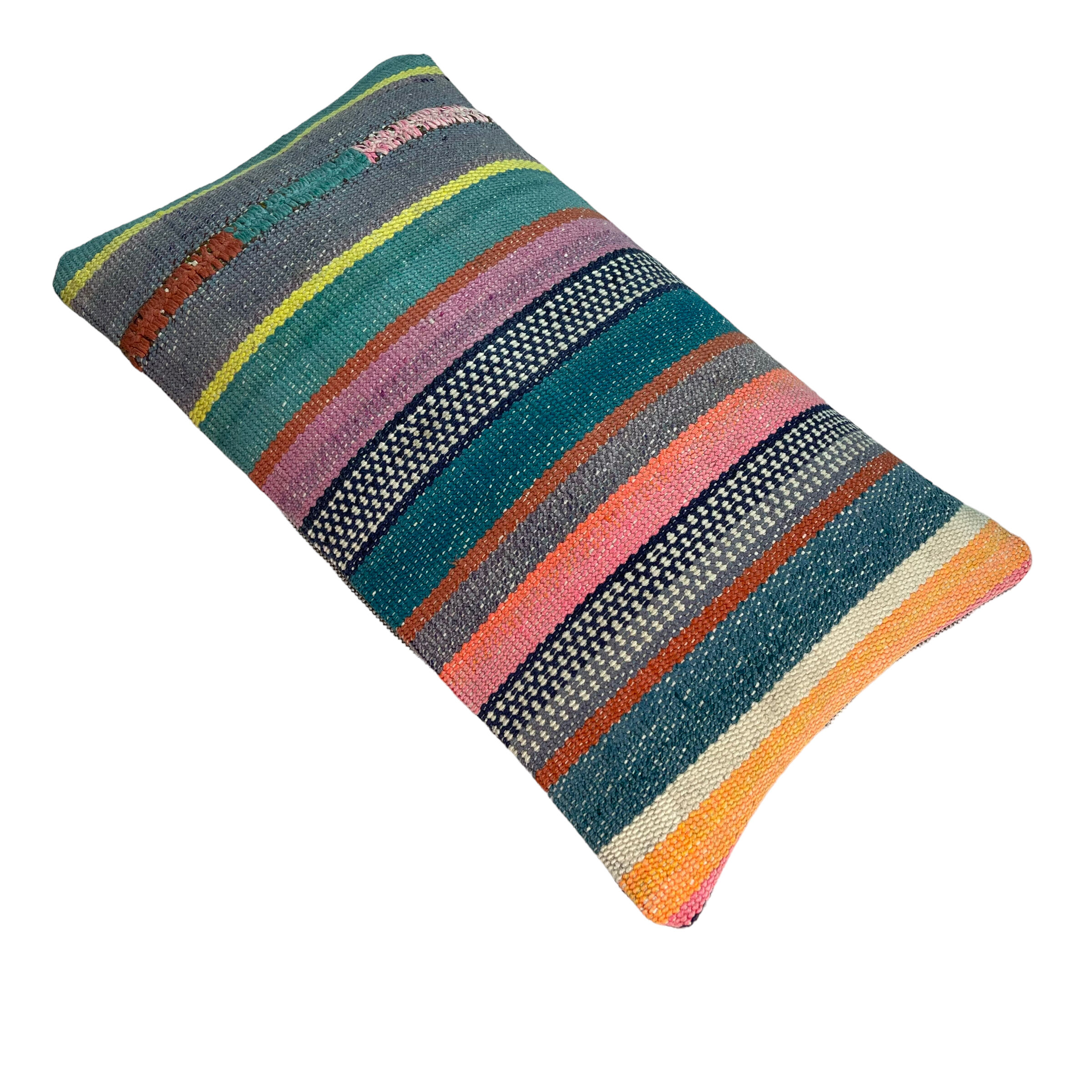 Vintage turkish handmade cushion cover , 30 x 50 cm