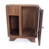 Bedside art deco pink marble