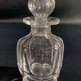 Large crystal perfume bottle by Baccarat, Malmaison model