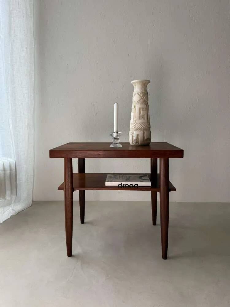 Vintage teak reading table Opal from the 1960s.
