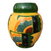 Vase Art Déco en céramique émaillée