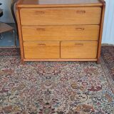Vintage Gautier Pin chest of drawers