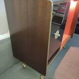 Vintage bar furniture 1950 on wheels