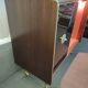 Meuble bar vintage 1950 sur roulettes