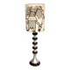 Modernist aluminum floor lamp