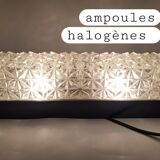 Erco Glass and Bakelite Wall Sconces 1960s, Set of 2 Vintage