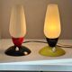 Paire de lampes de chevet 1960