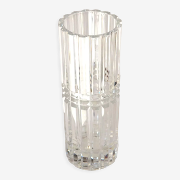 Tube crystal vase