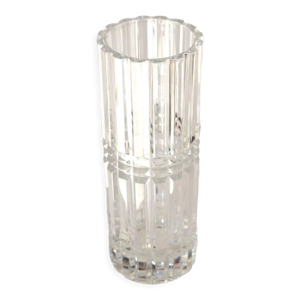 Vase cristal tube