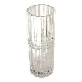 Tube crystal vase