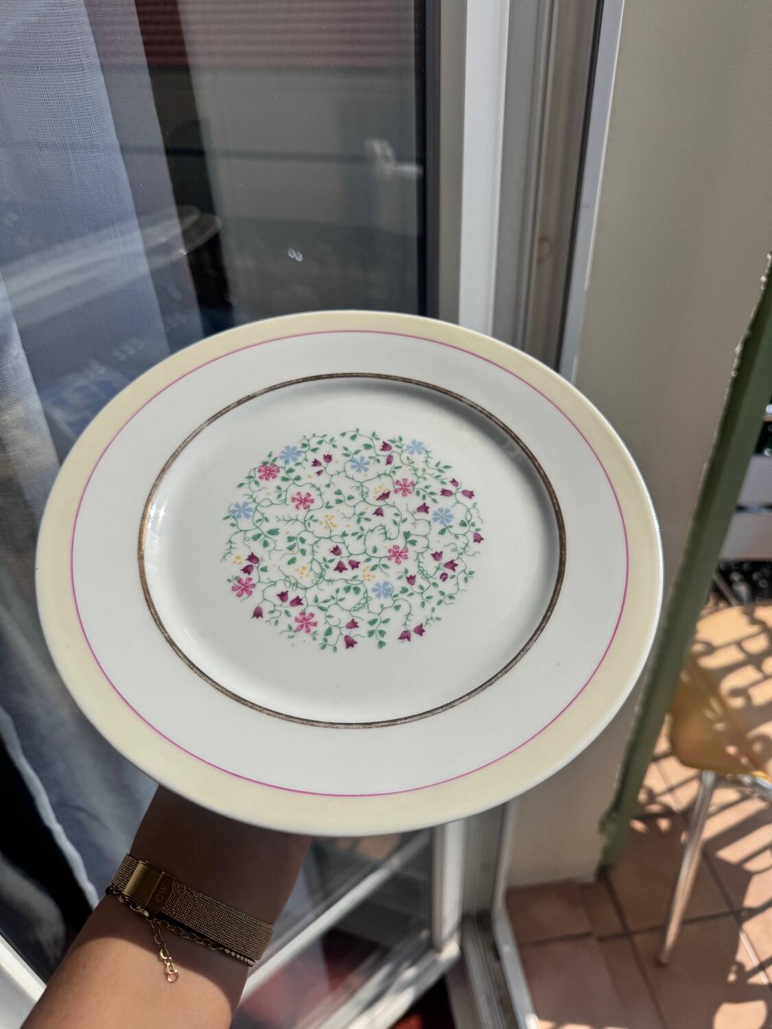 Set of 6 Porcelain Dinner Plates