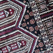 Tapis de prière vintage afghan Baluch fait main en laine – 95 x 142 cm