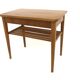 Table de chevet en orme, Swedish Modern, Suède, 1940