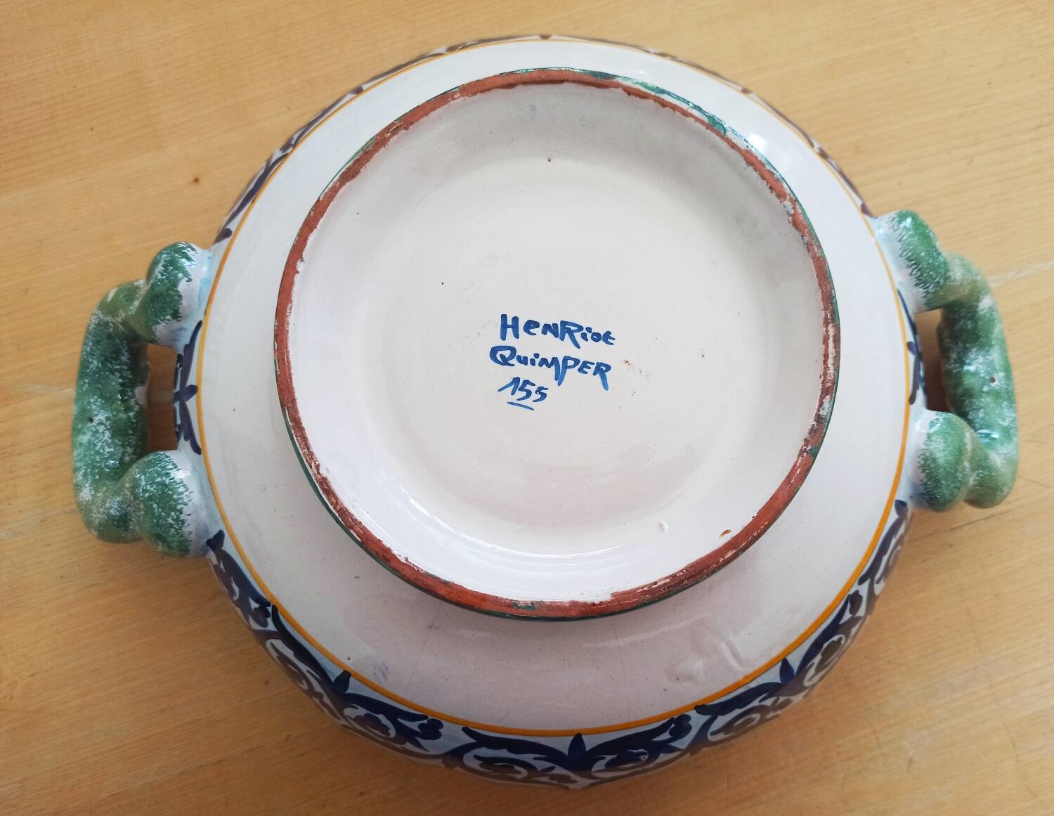 Plat creux Henriot Quimper
