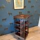 Antique revolving bookcase