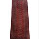 Handmade oriental hallway rug, 180cm x 70cm.