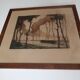 Roger hebbelinck landscape original lithograph signed and numbered 11/350