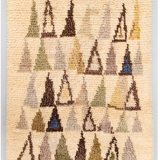Scandinavian rug Rya by Maija Kolsi Makela, 160x100cm