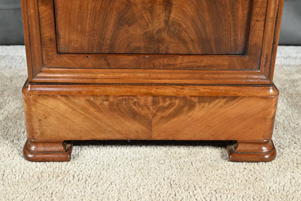 Mahogany Bedside Table, Restoration style – 2nd part 19th century