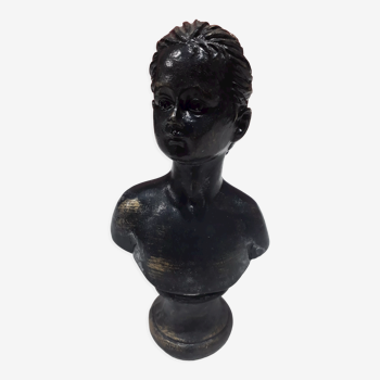 Statuette, buste de femme