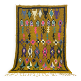 Tapis marocain en laine naturelle 3x2 m