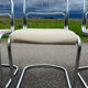 Chaises chromées circa années 1960