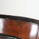 Beautiful and very comfortable black Art Deco design armchair