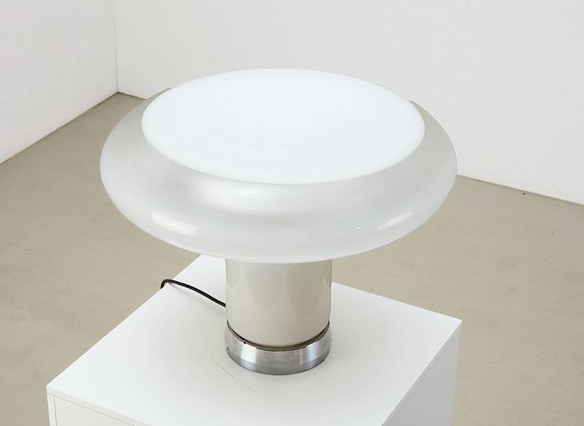 Angelo Mangiarotti Lesbo Table Lamp for Artemide Italy 1967