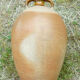 Ovoid jug sandstone of beauvaisis pottery folk art