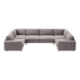 Snug the big chill - large corner sofa -grey