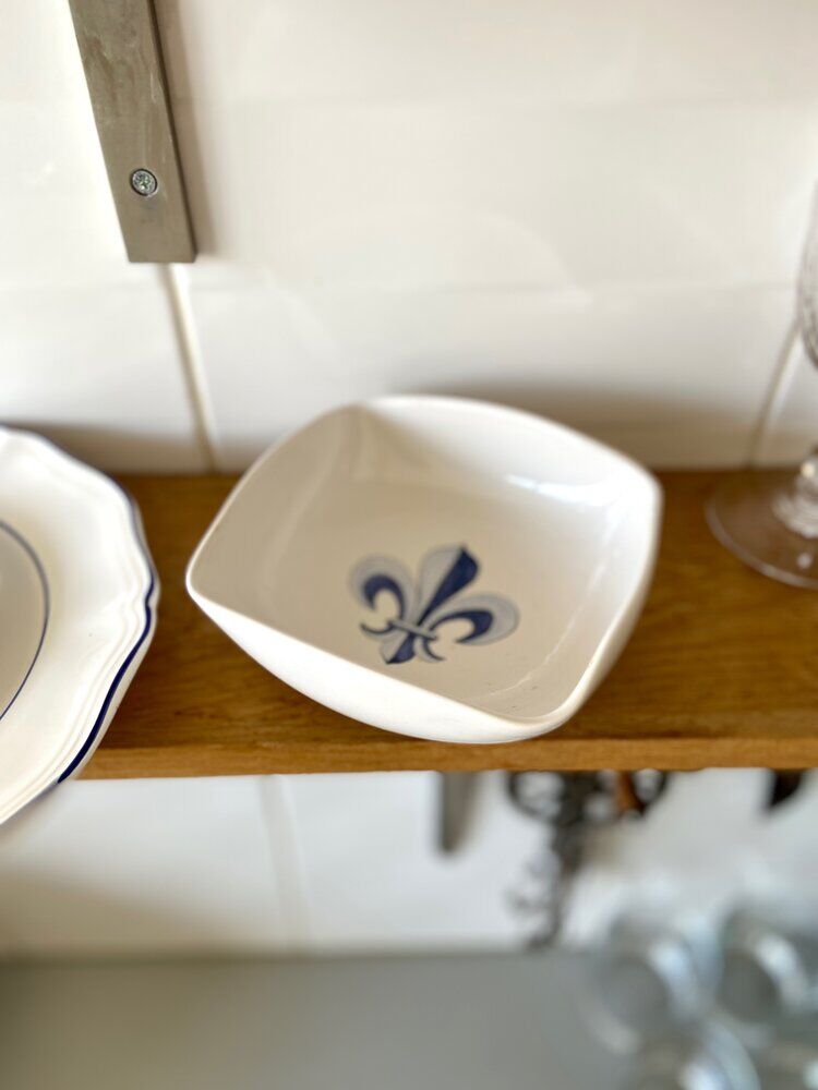 3 dishes in kergonan earthenware