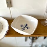 3 dishes in kergonan earthenware