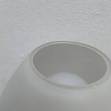 Vintage wall lamp in postmodern Italian glass by Lucente.