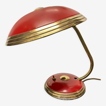 Lampe de table moderniste des années 1950 par Helo Leuchten