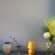 Yellow ceramic ball lamp 1990