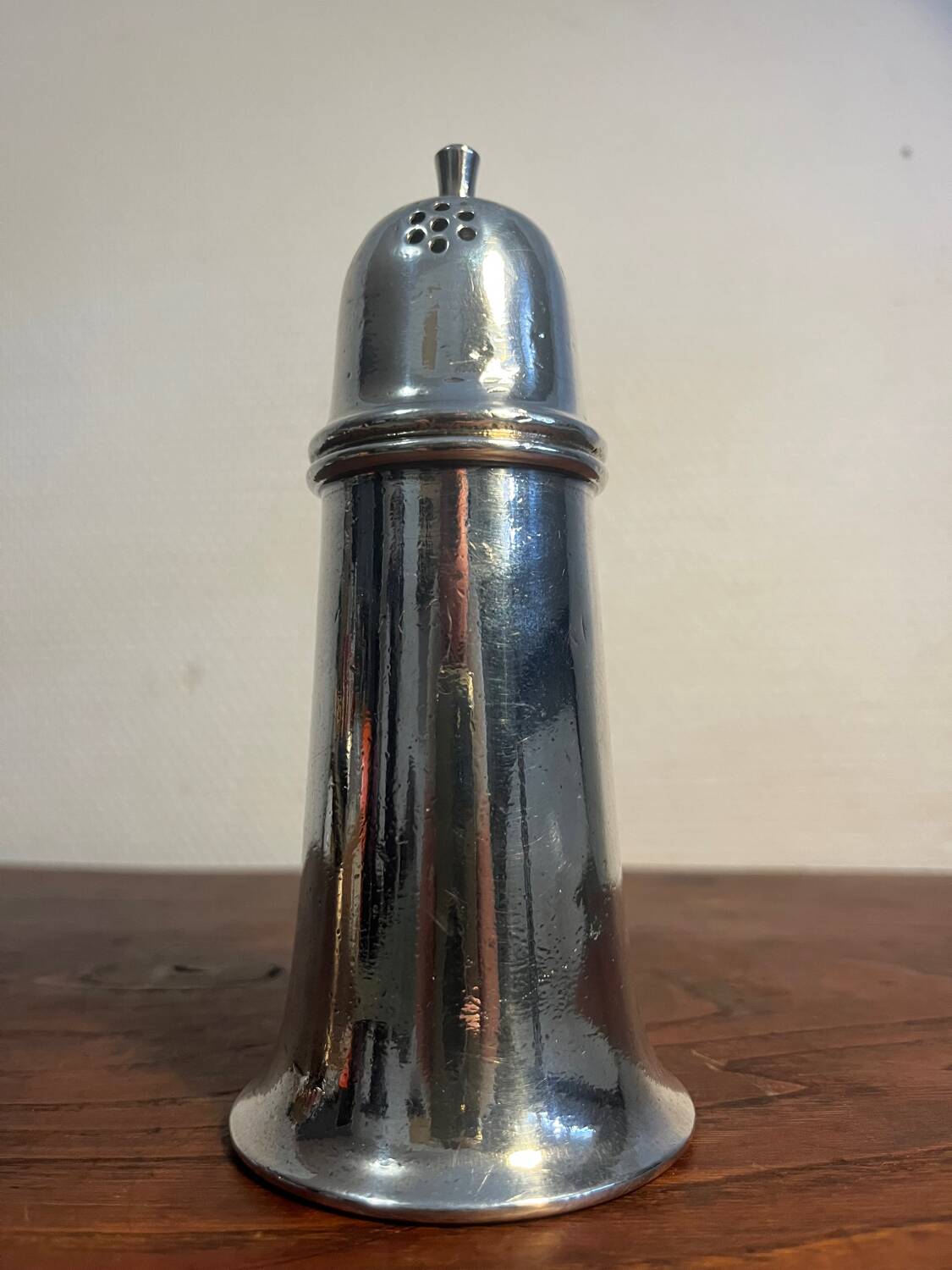 English Mappin and Webb shaker, early 20th century