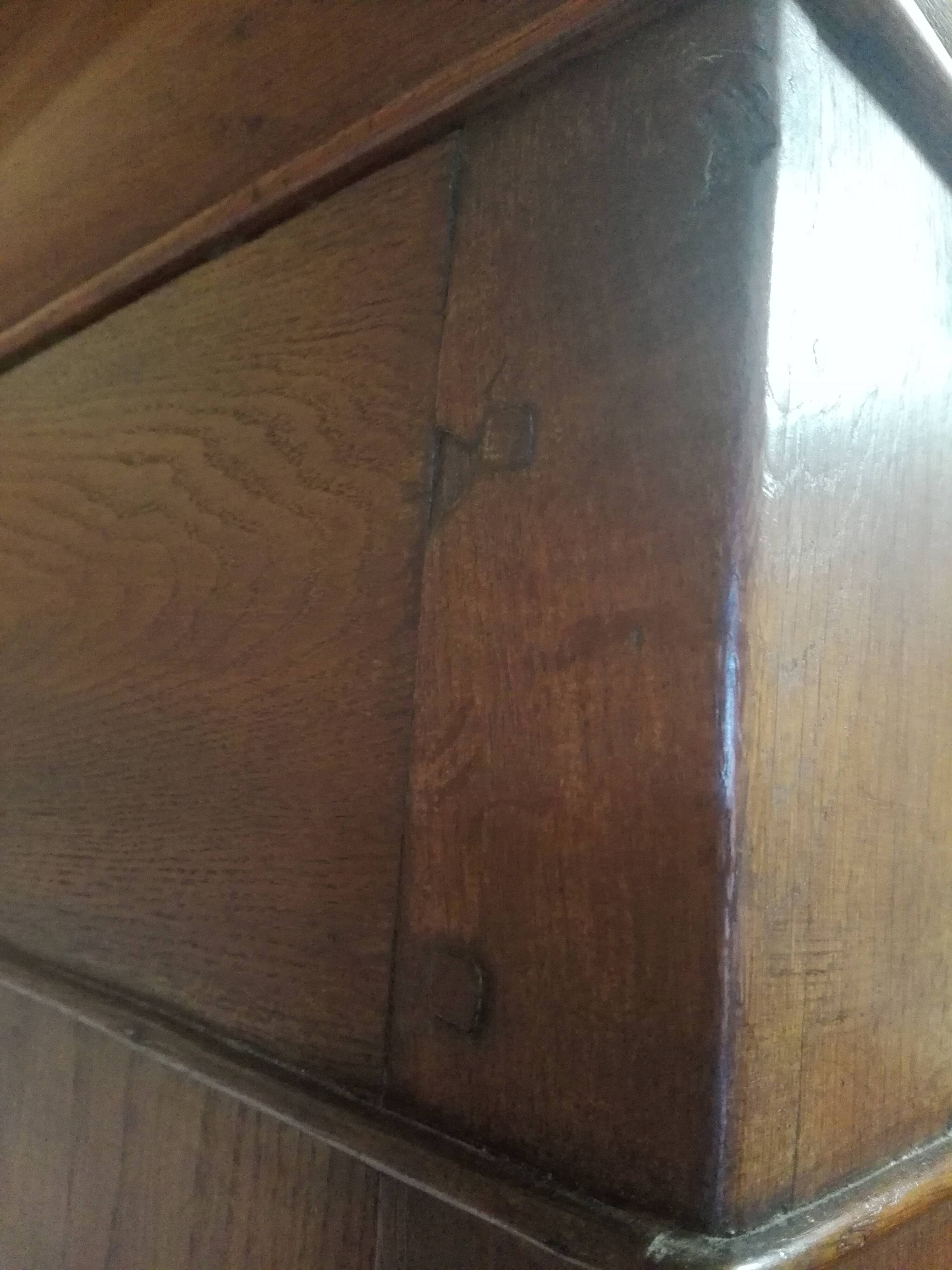 Large antique wardrobe