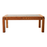 Table basse de style Pierre Chapo