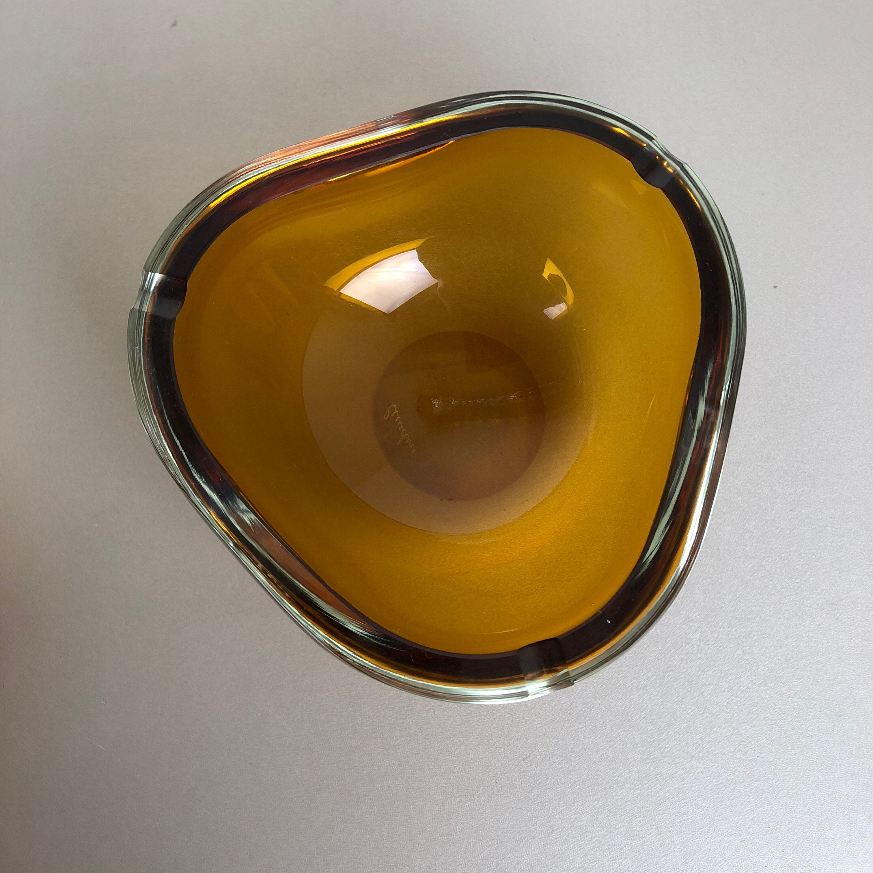 Murano ashtray elements by Antonio da Ros for Cenedese 1960s