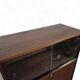 vintage mid-height cabinet / display cabinet / bookcase