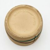 Matte ceramic vase with abstract pattern, West Germany, 1950s