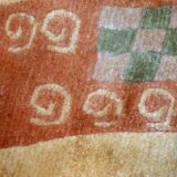 Tapis Vintage Khaden Tibétain en Laine, Années 1970, Épais et Élégant