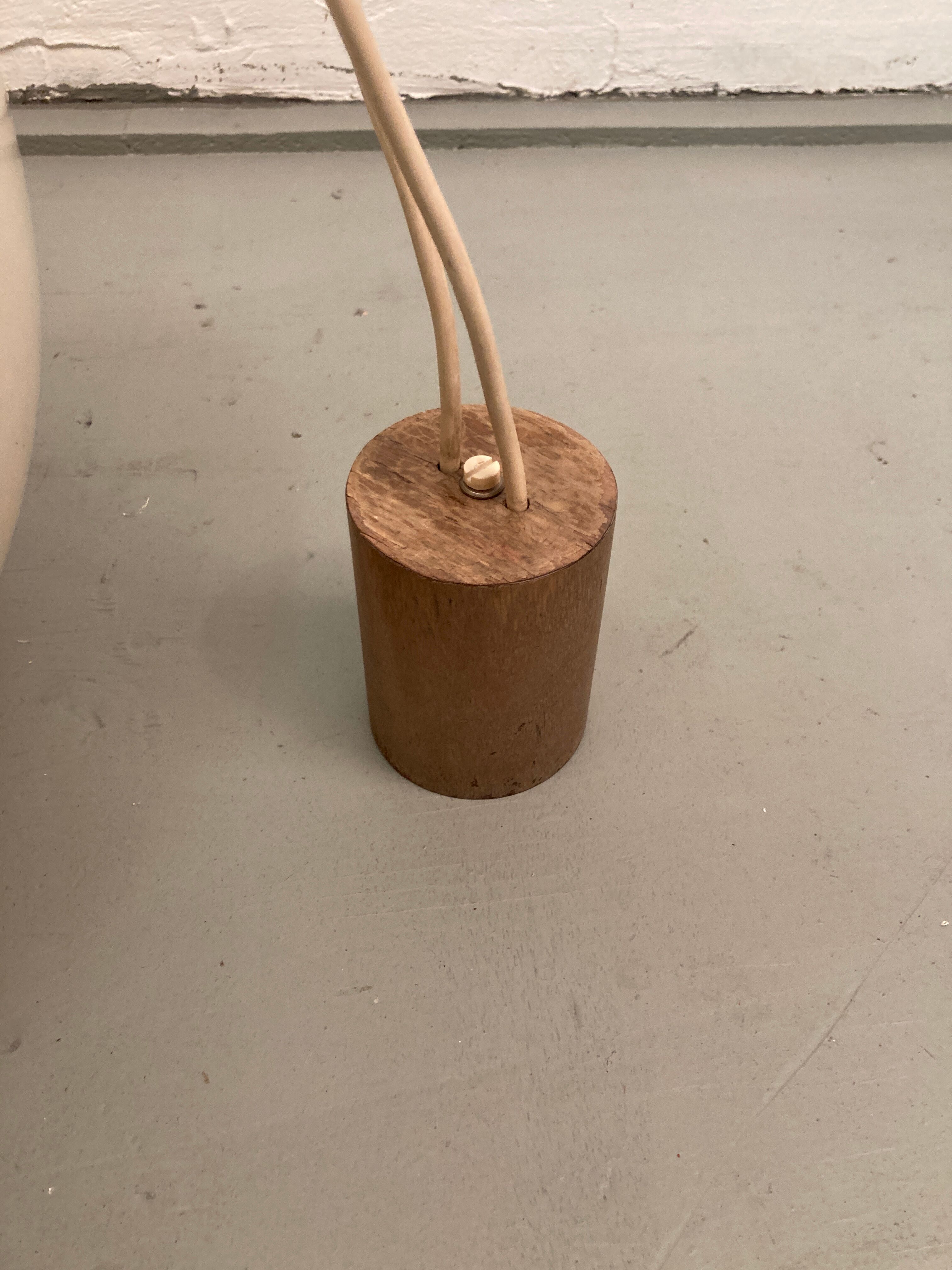 Large space age round globe sphere by Temde, Switzerland 1970s