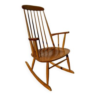 Chaise à bascule vintage