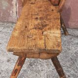 Folk art bench