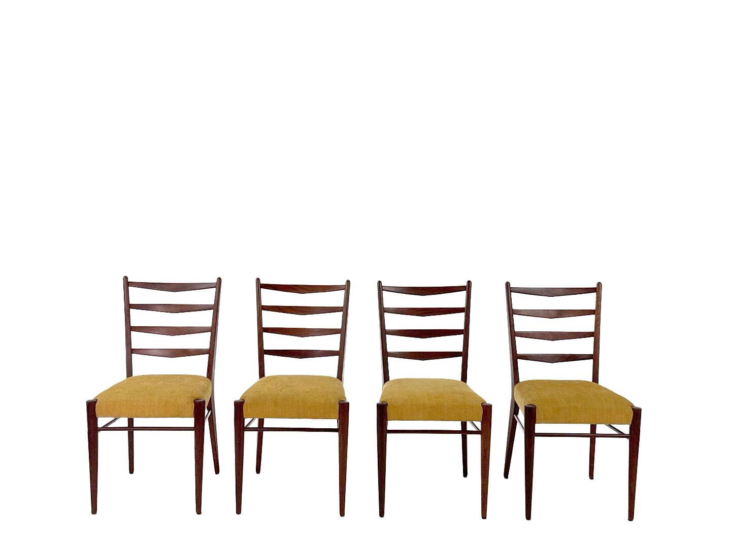 4 vintage ST09 dining chairs by Cees Braakman for Pastoe, 1960s
