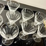 11 Verres Val Saint Lambert Eurel Model